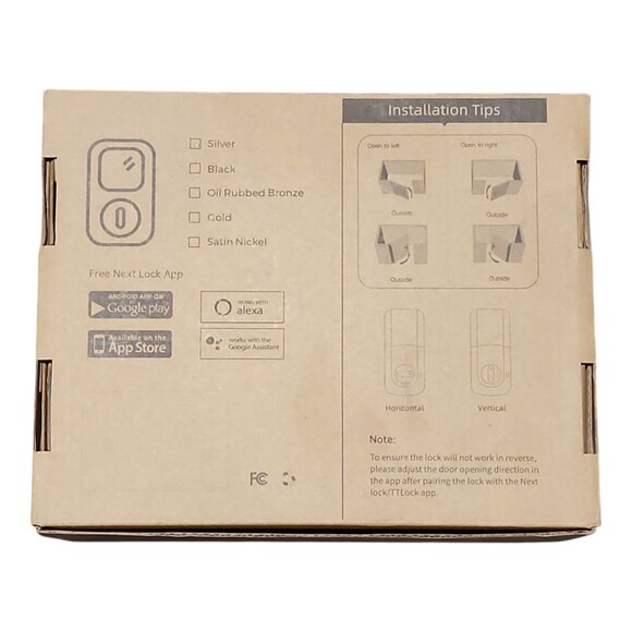 Smart Door Lock, Fingerprint Deadbolt with Keypad, Keyless Entry Front Door Lock - Picture 5 of 9